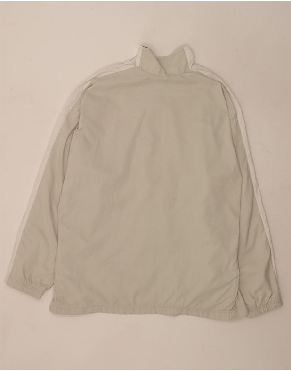 Nike Veste de survêtement pour homme UK 47/48 2XL Beige Colorblock Polyester