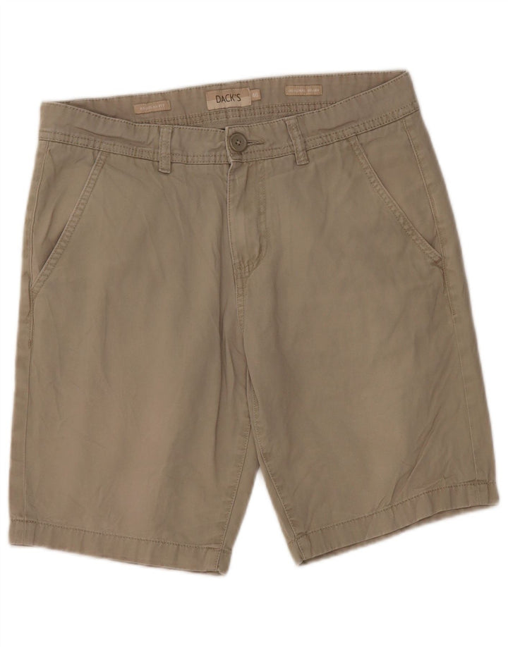 DACK'S Short Chino Homme IT 46 Small W32 Coton Beige