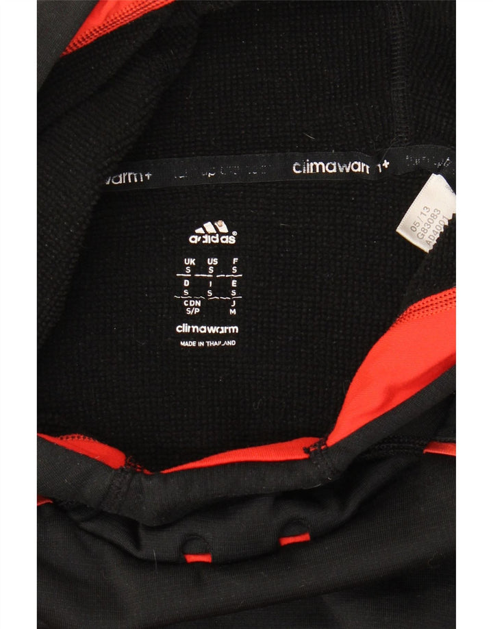 Adidas Pull à capuche Climawarm pour homme Noir Taille S