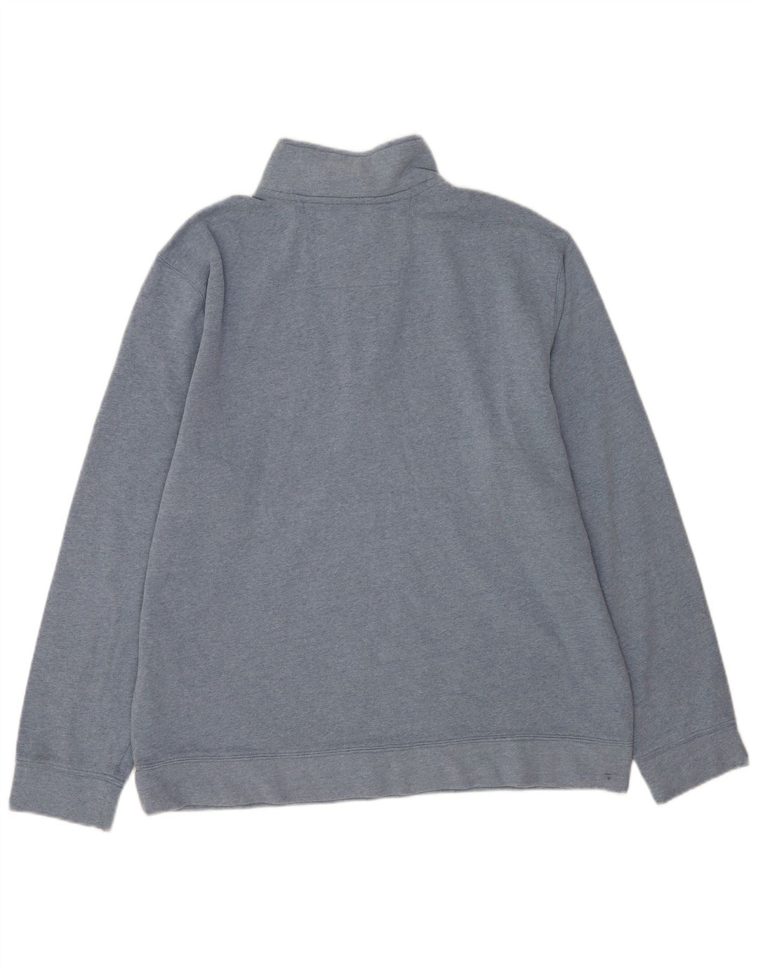 Nautica Sweat-shirt à col zippé pour homme XL Bleu