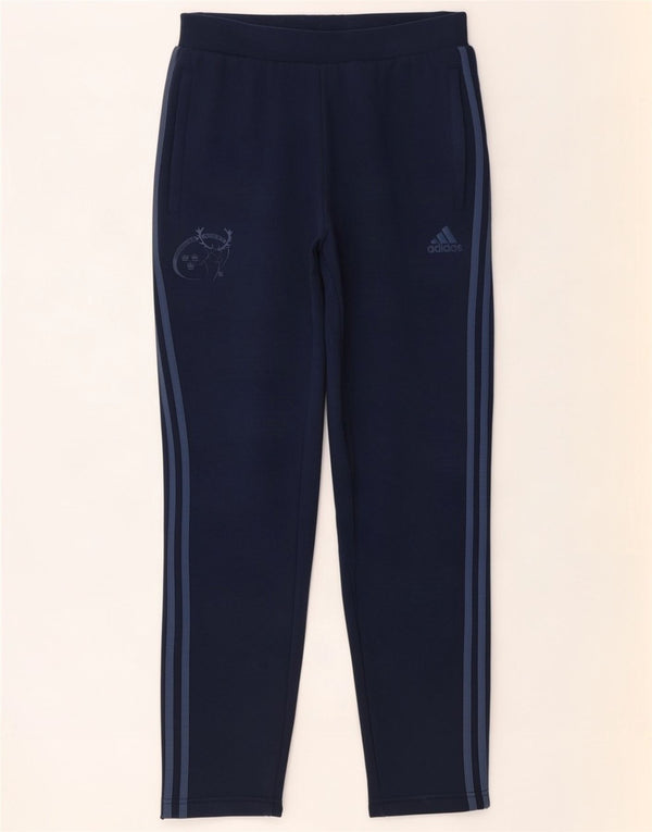 Adidas Pantalon de Survêtement Munster Rugby Graphic Homme Bleu Marine Moyen