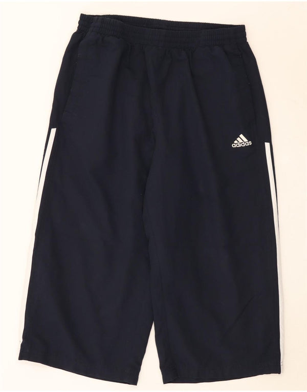 Adidas Bermuda Sport Short Homme Bleu Marine Large Polyester