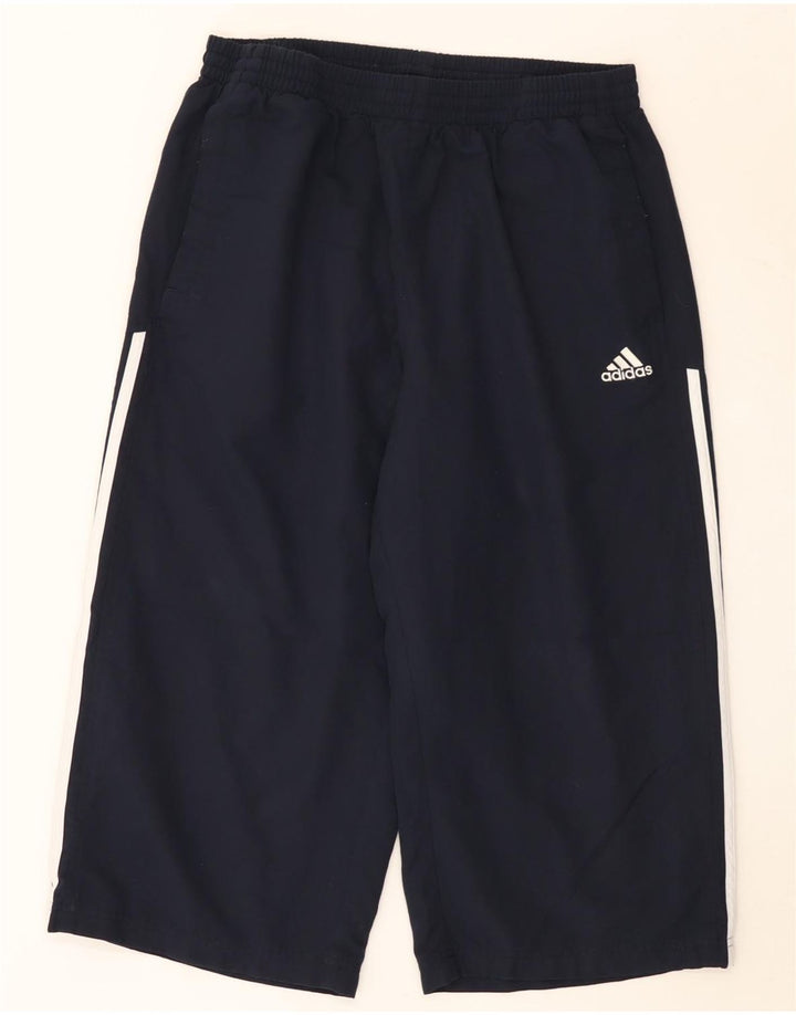 Adidas Bermuda Sport Short Homme Bleu Marine Large Polyester