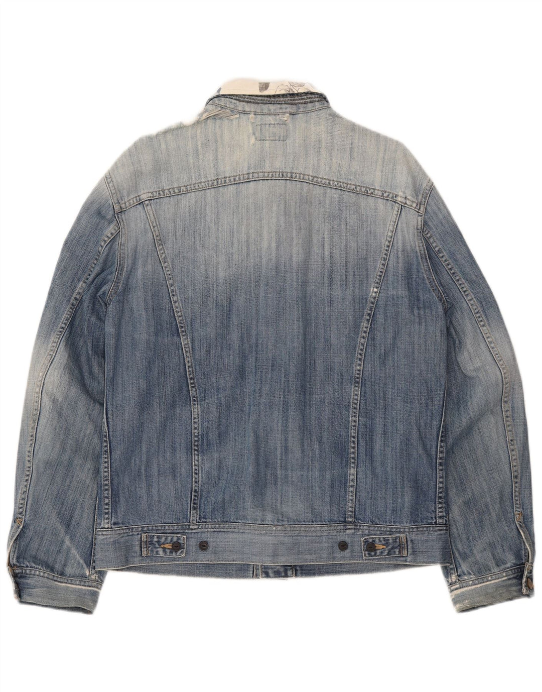 Lee Veste en Jean Homme UK 42 XL Bleu Coton