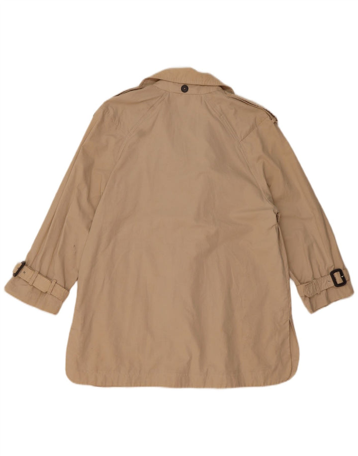 Zara Trench-coat surdimensionné pour femme UK 10 Petit Beige