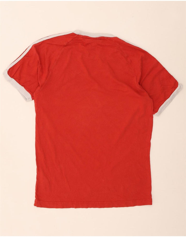 Adidas T-Shirt Homme Top Rouge Moyen Coton