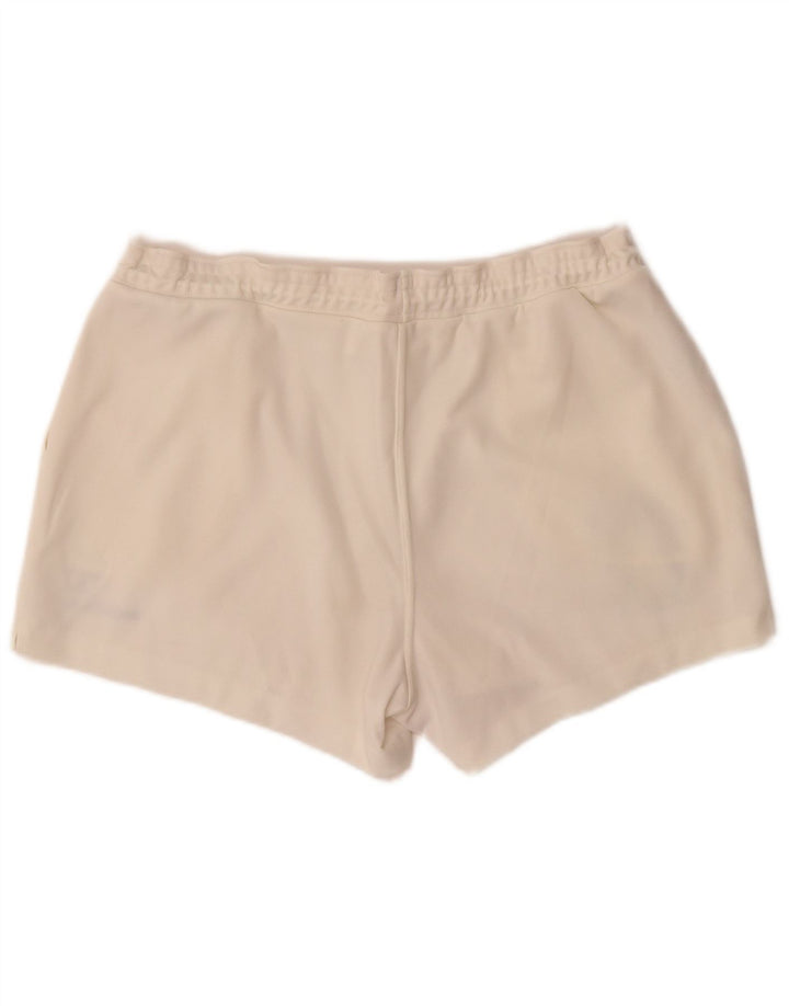 Sergio Tacchini Short de sport graphique pour homme IT 56 XL Blanc