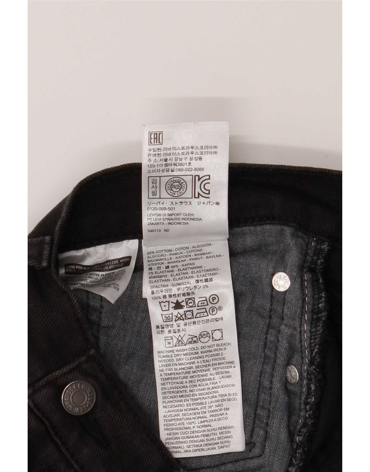 Levi's Jean Droit 514 Homme Noir W36 L26 Coton