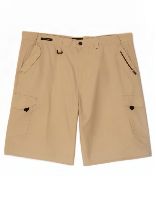 Marks & Spencer Short cargo coupe régulière pour homme XL W38 en coton beige