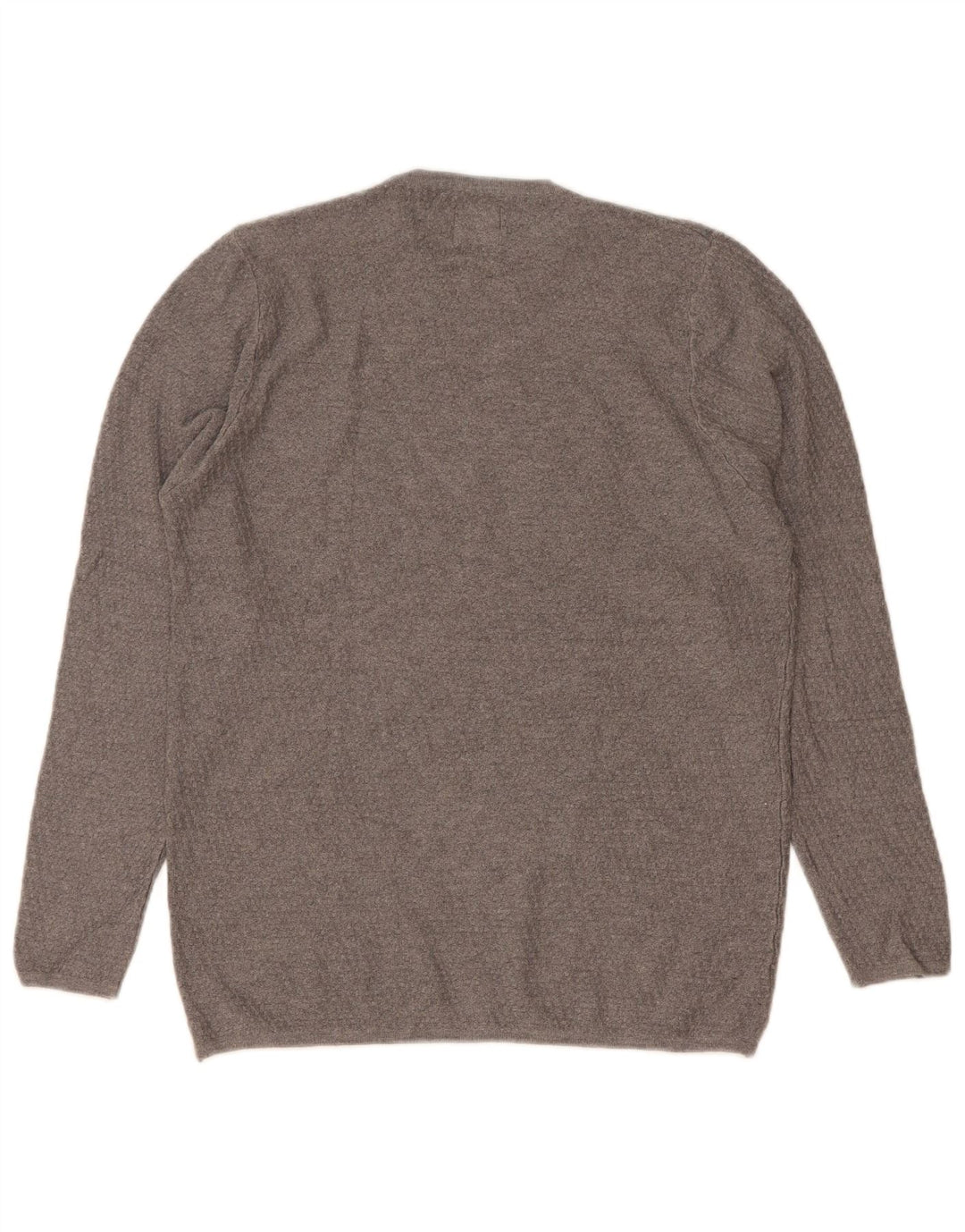 Zara Pull à col rond pour homme Petit gris