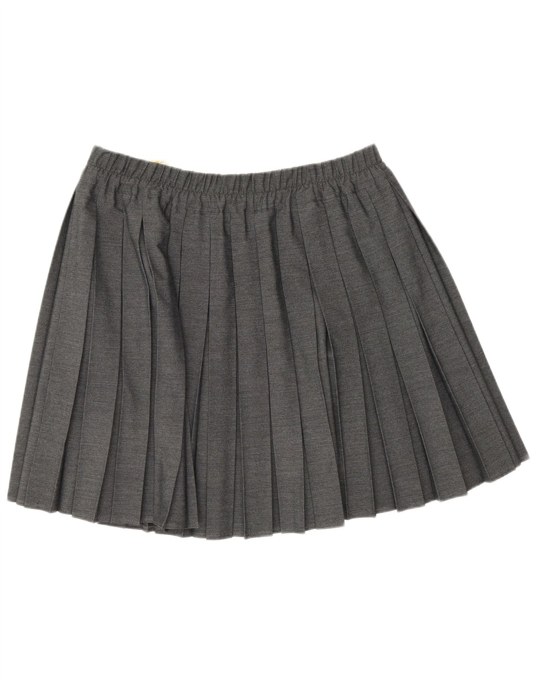Ecco Womens Knife Jupe Plissée EU 42 Large W32 Gris Viscose