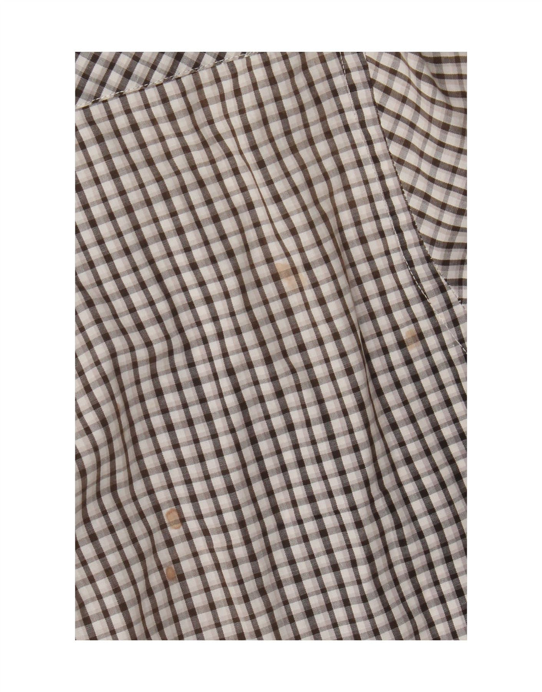 Carrera Chemise Regular Fit Grand Carreau Noir en Coton Homme
