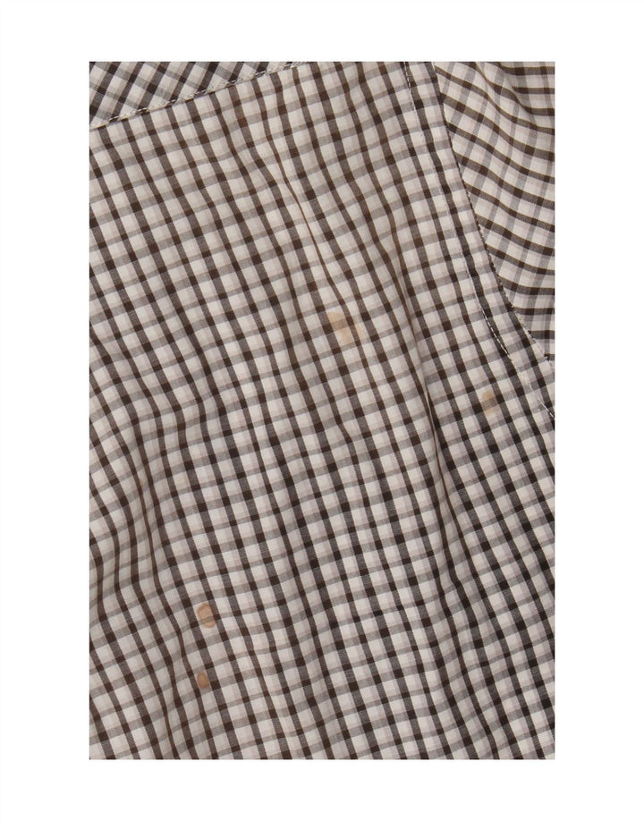 Carrera Chemise Regular Fit Grand Carreau Noir en Coton Homme