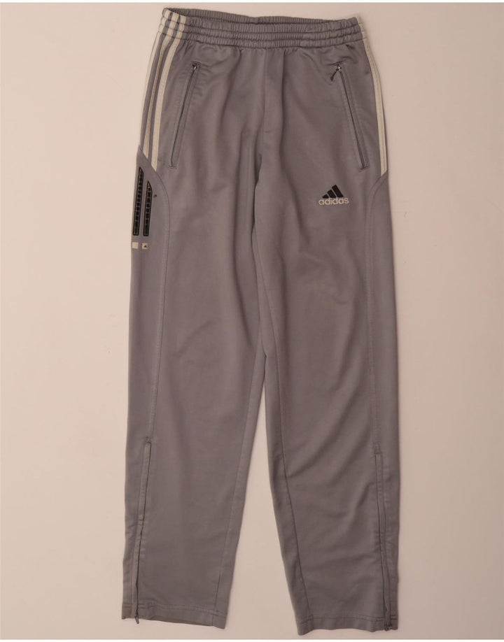 ADIDAS Pantalon de survêtement pour homme UK 34/36 Petit Gris Polyester