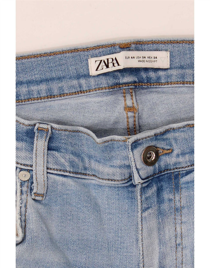 Zara Jean slim pour homme EU 44 Large W34 L28 Bleu