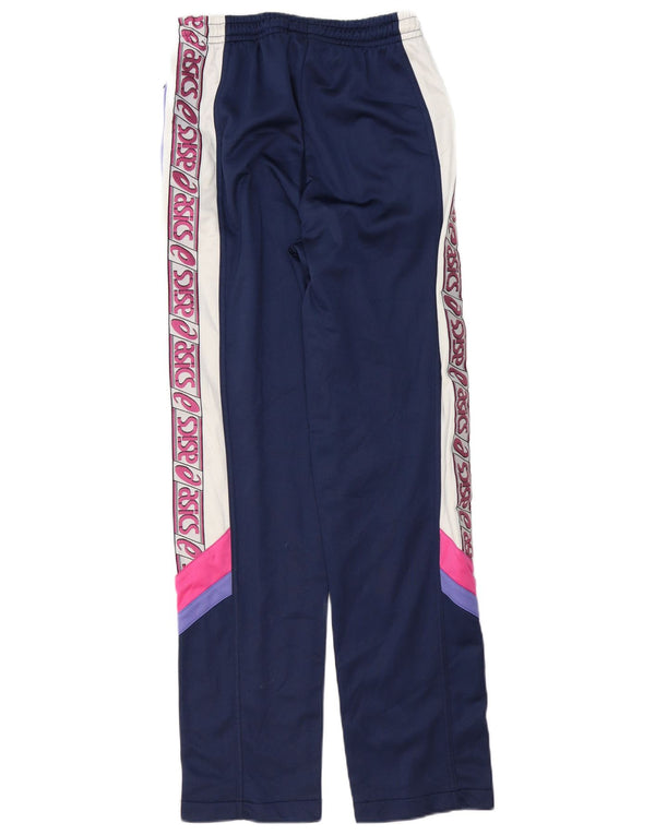 Asics Pantalon de Survêtement Graphique Small Homme Bleu Marine Colourblock