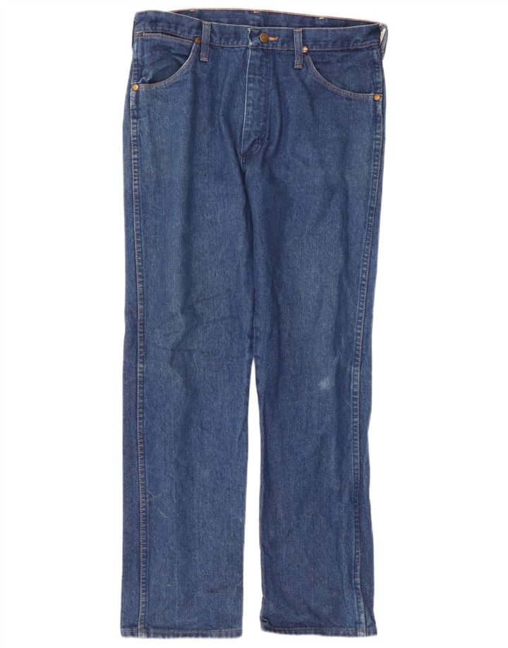 Wrangler Jean droit homme W32 L30 bleu