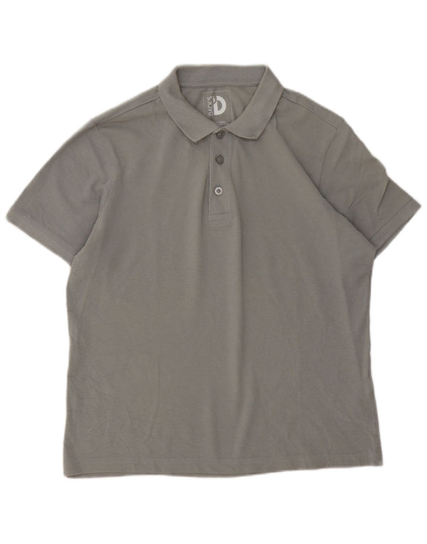 DACK'S Polo Homme Gris Moyen Coton