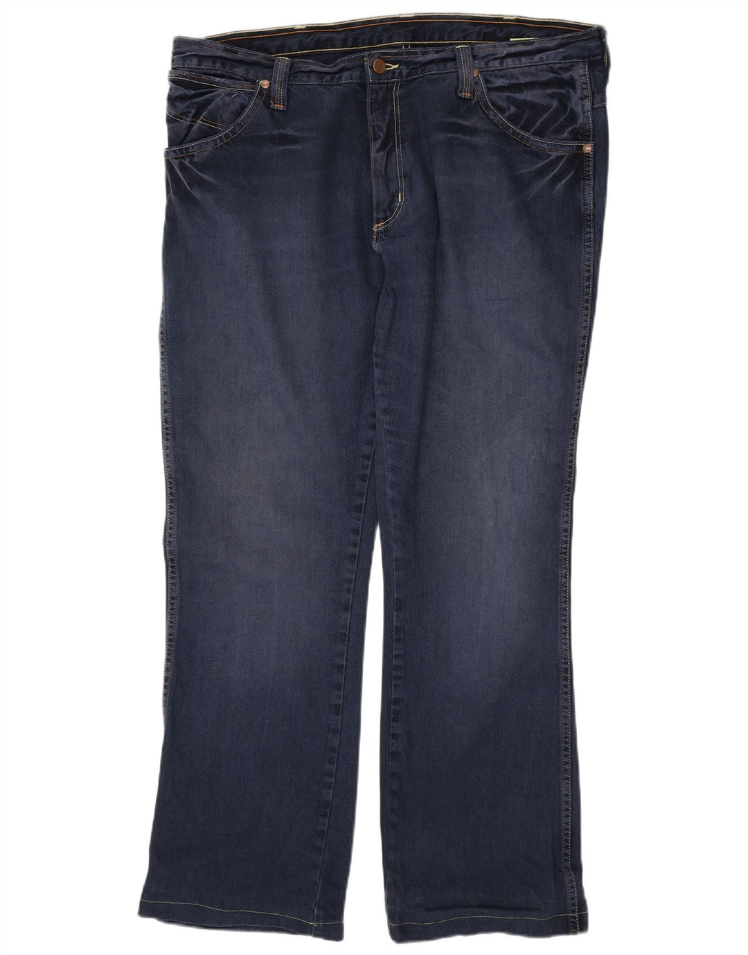 WRANGLER Jean Droit Dayton Homme W38 L31 Bleu Coton