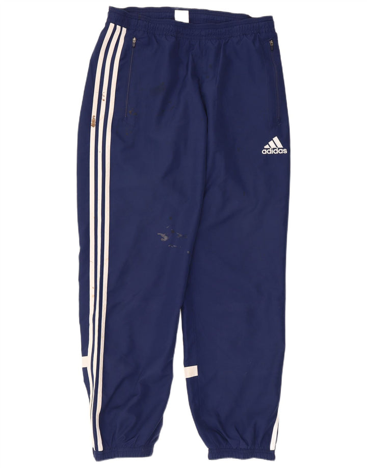 Adidas Pantalon de survêtement pour homme Pantalon de jogging Bleu marine moyen Polyester
