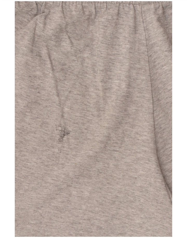Adidas Short de sport pour homme en coton moucheté gris moyen