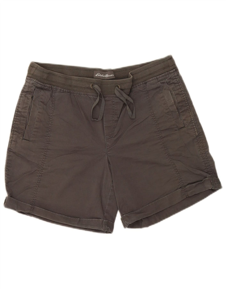 Eddie Bauer Short pour femme US 10 Large W32 Coton gris