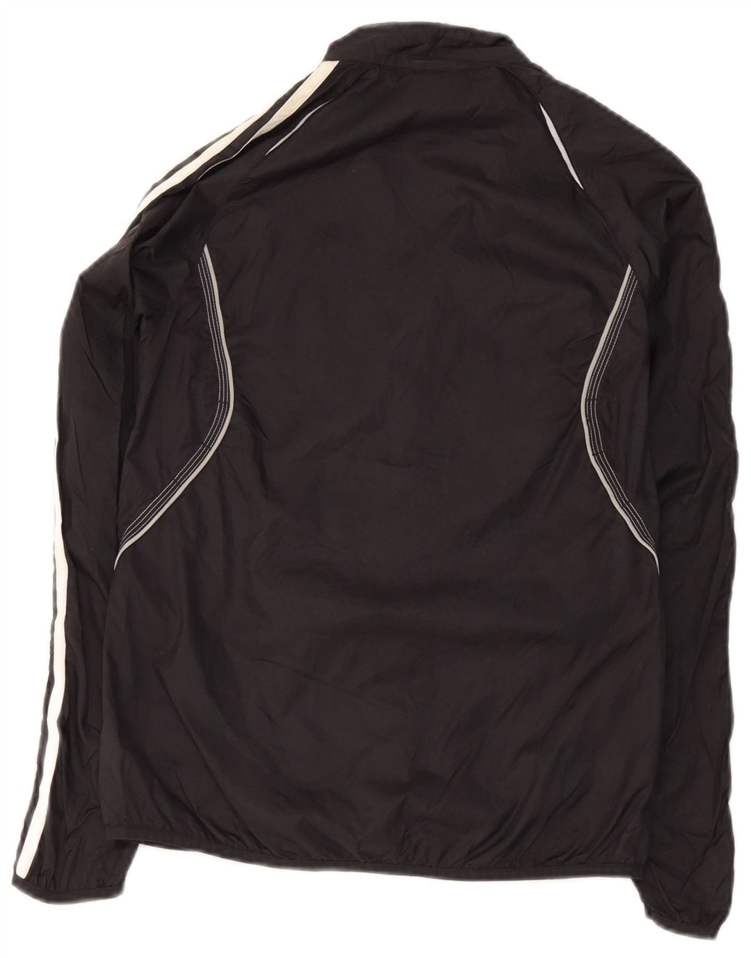 Adidas Veste de survêtement pour femme UK 10 Petit nylon noir