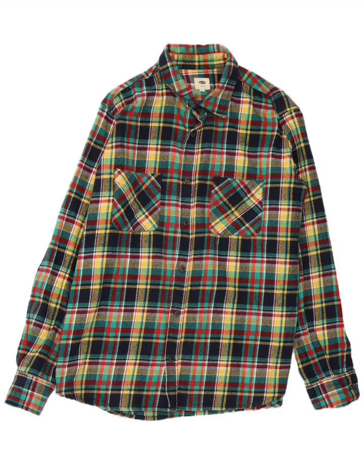 Chemise en flanelle Scout pour hommes, grand coton à carreaux multicolores