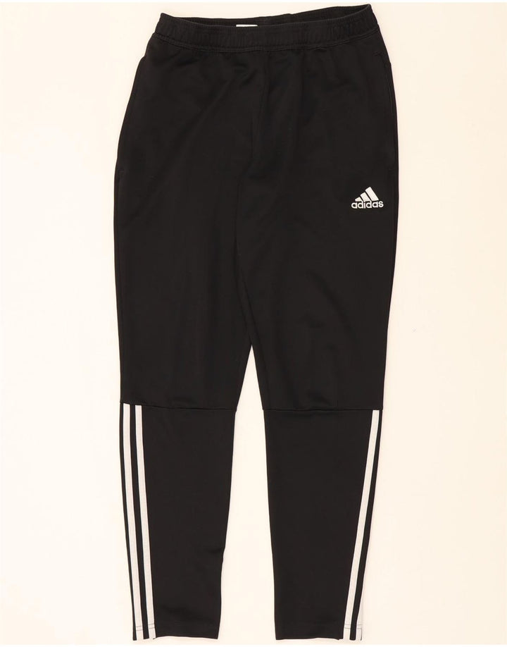 ADIDAS Mens Tracksuit Trousers Medium Black Polyester Vintage Adidas and Second-Hand Adidas from Messina Hembry 