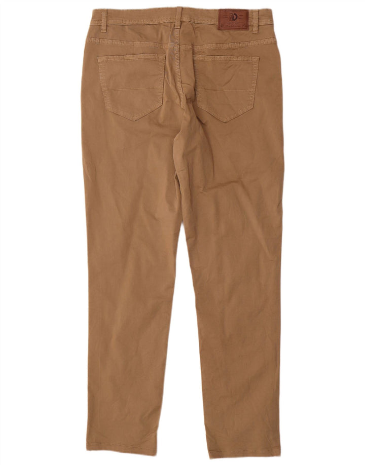 Dack's Pantalon décontracté slim pour homme IT 48 Medium W34 L31 Marron Coton