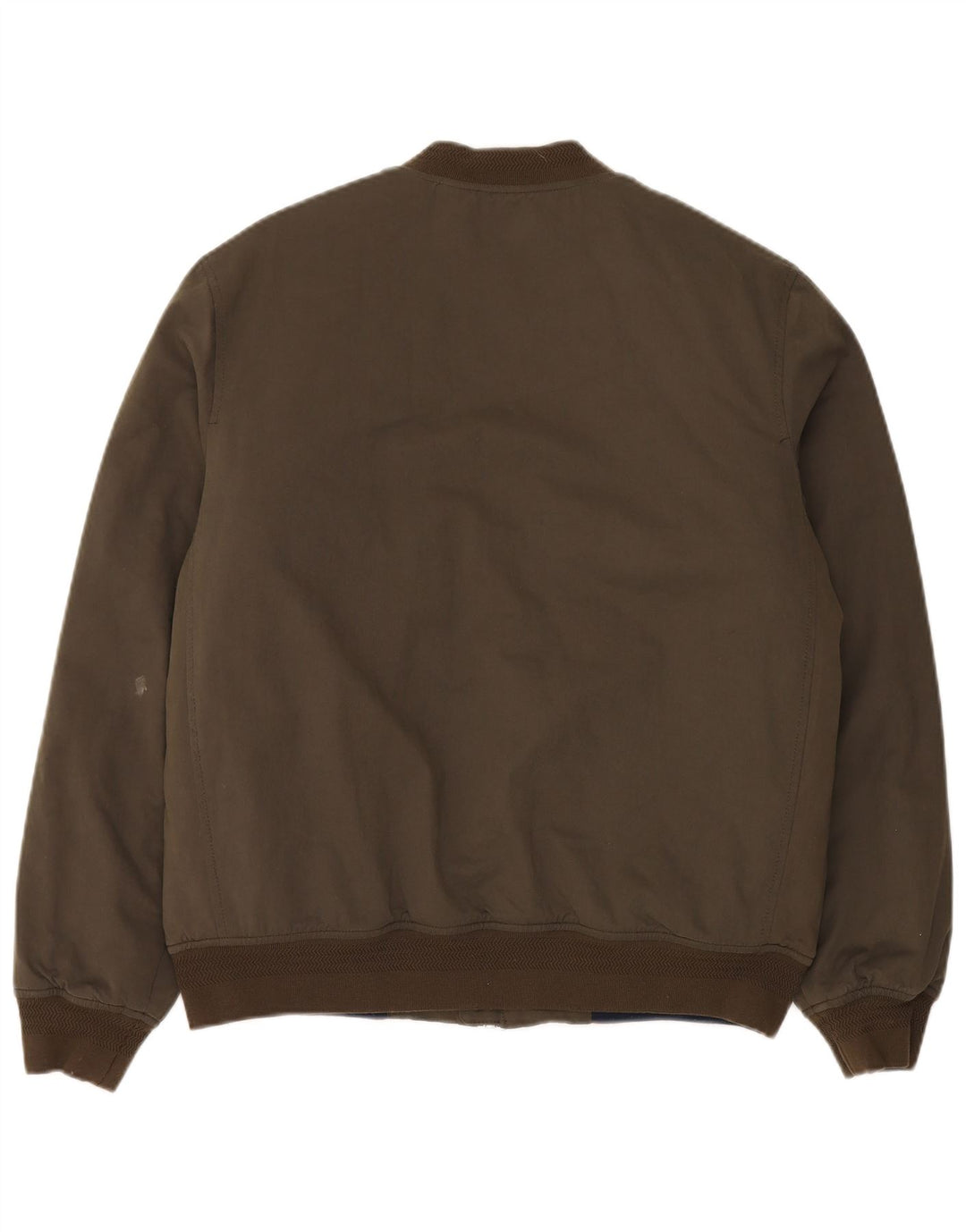Jack Wills Veste Bomber Homme UK 40 Large Kaki Polyamide