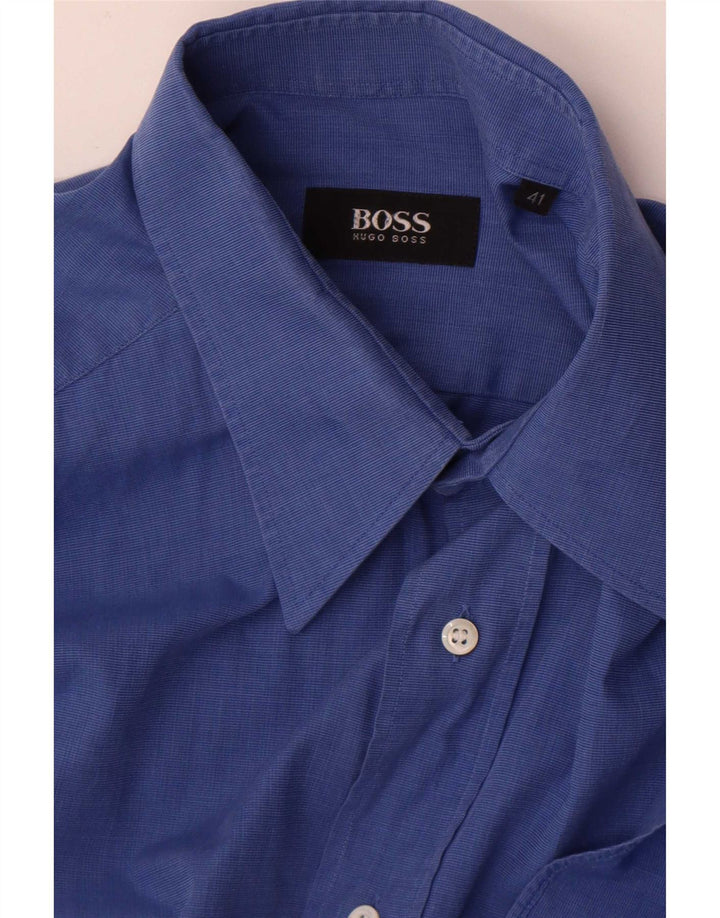 Hugo Boss Chemise Homme Taille 41 Grand Bleu