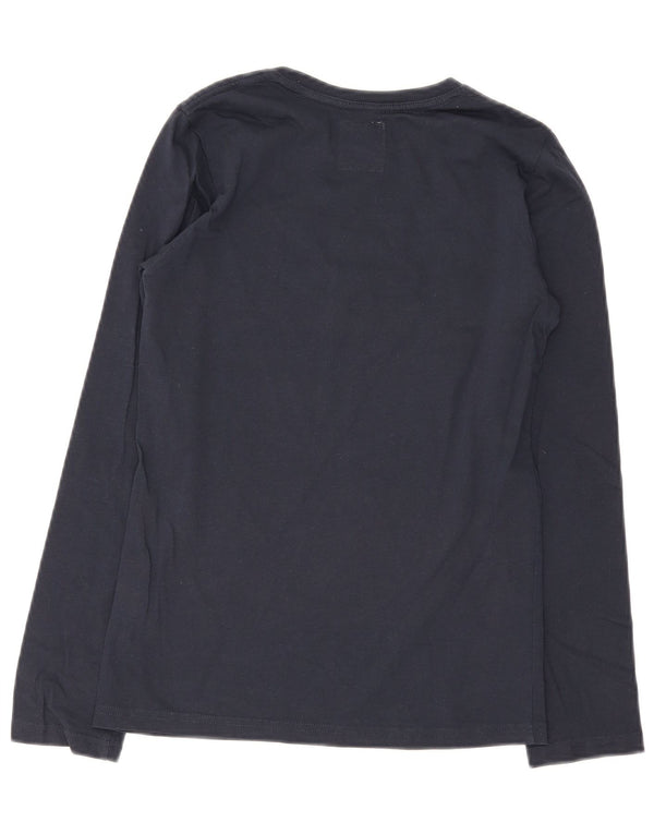 Levi's Garçon Regular Graphic Top Manches Longues 13-14 ans Bleu Marine Coton