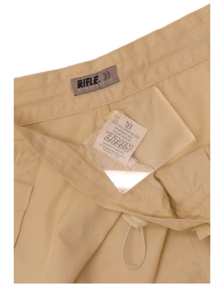 Bermuda Rifle Homme 2XL W38 Coton Beige