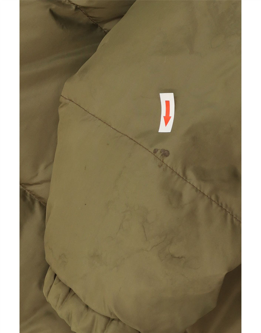 INVICTA Veste matelassée coupe ample pour homme UK 38 Kaki moyen Polyamide