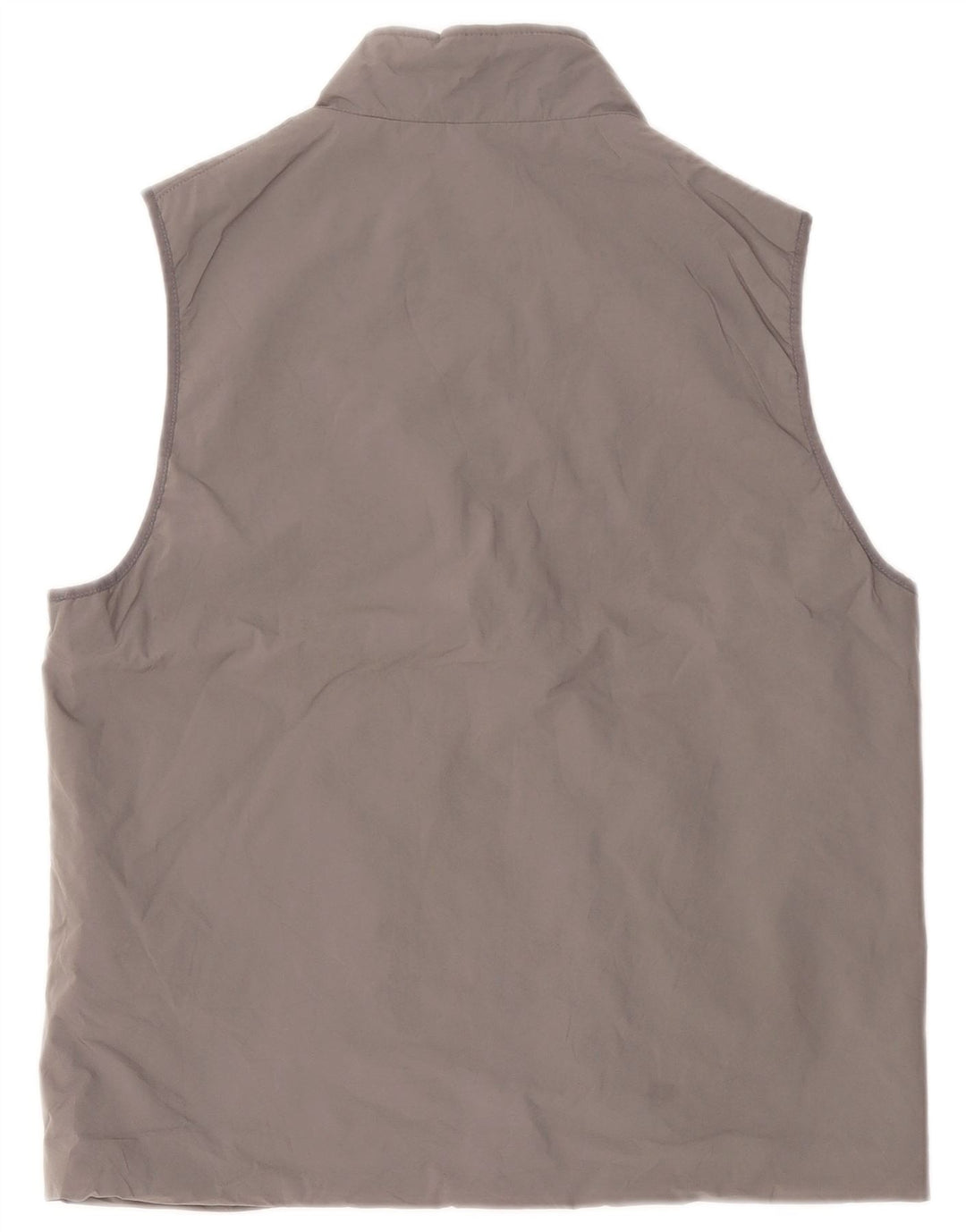 Zara Gilet Homme UK 40 Large Gris Polyester