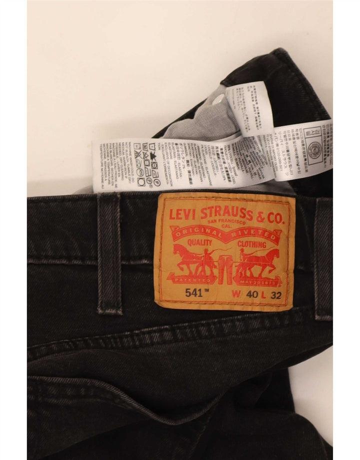 Levi's Jean 541 Tapered Homme Noir Coton W40 L32