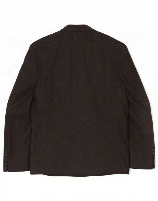 Van Gils Veste Blazer Double Boutonnage Homme UK 40 Grande Laine Grise