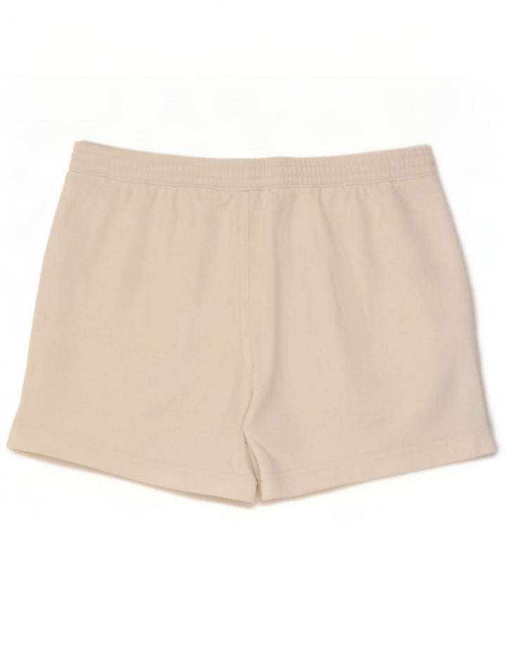 Lotto Short de Sport Graphique Homme Blanc Moyen Polyester