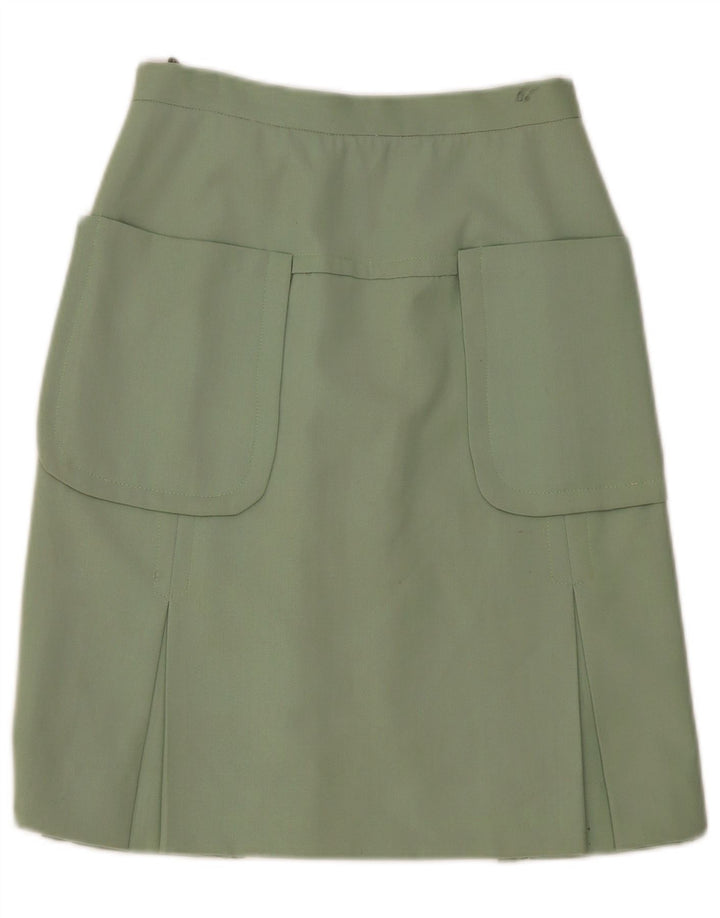 jupe cargo femme vintage W30 Vert moyen