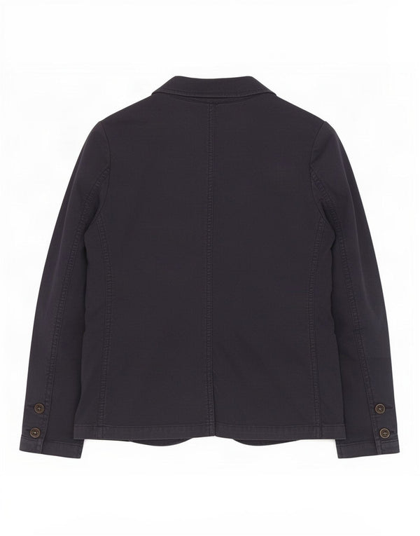 Jeckerson Veste blazer à 2 boutons pour garçon 7-8 ans en coton bleu marine