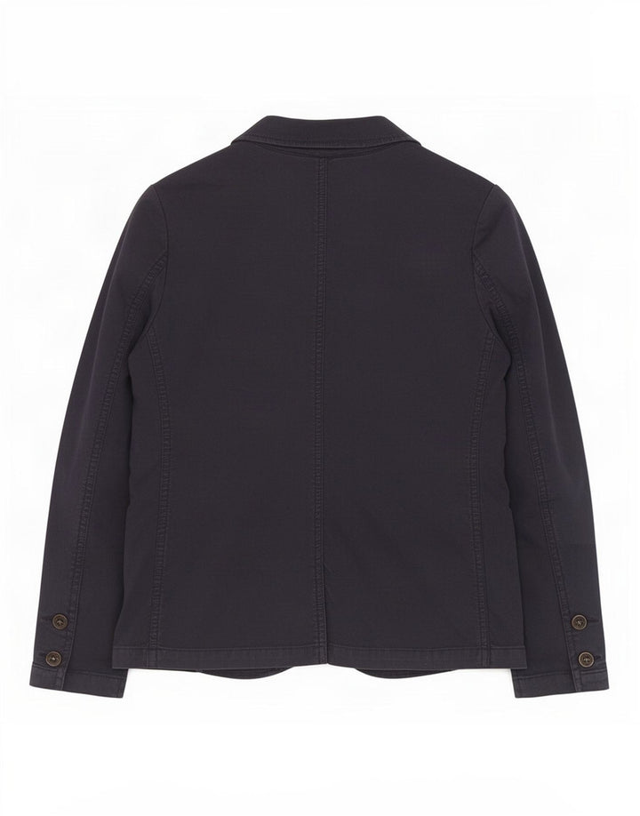Jeckerson Veste blazer à 2 boutons pour garçon 7-8 ans en coton bleu marine