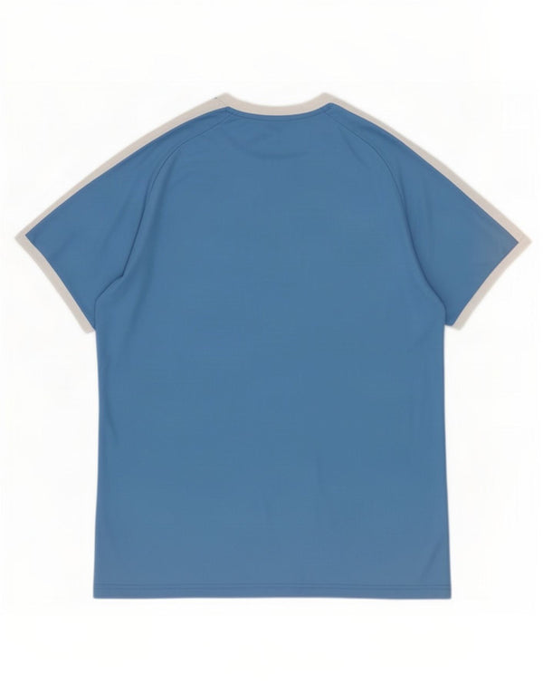 Puma T-Shirt Homme Haut Large Bleu Colorblock Polyester