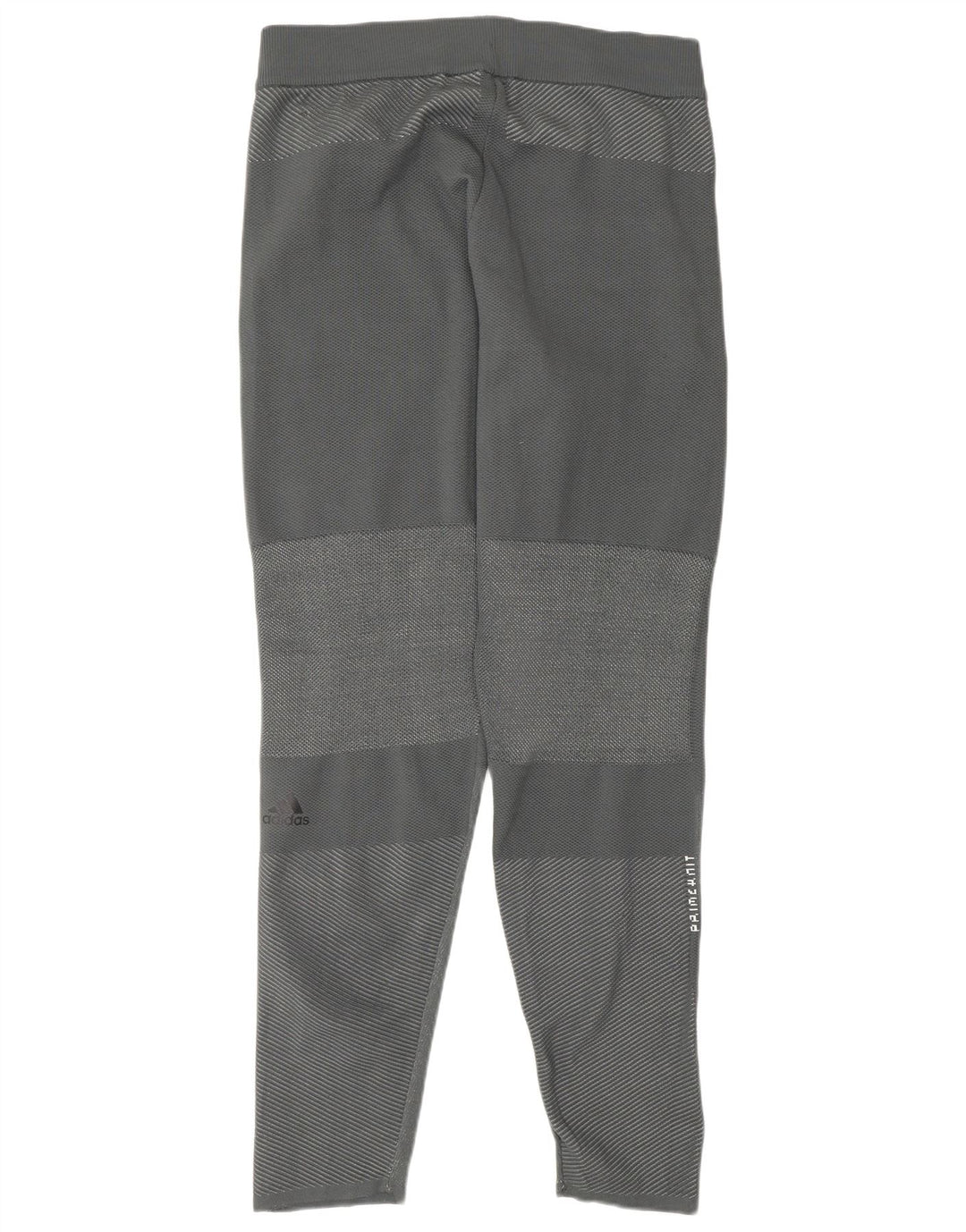 Adidas Pantalon de survêtement pour femme UK 14 Polyester gris moyen colour block