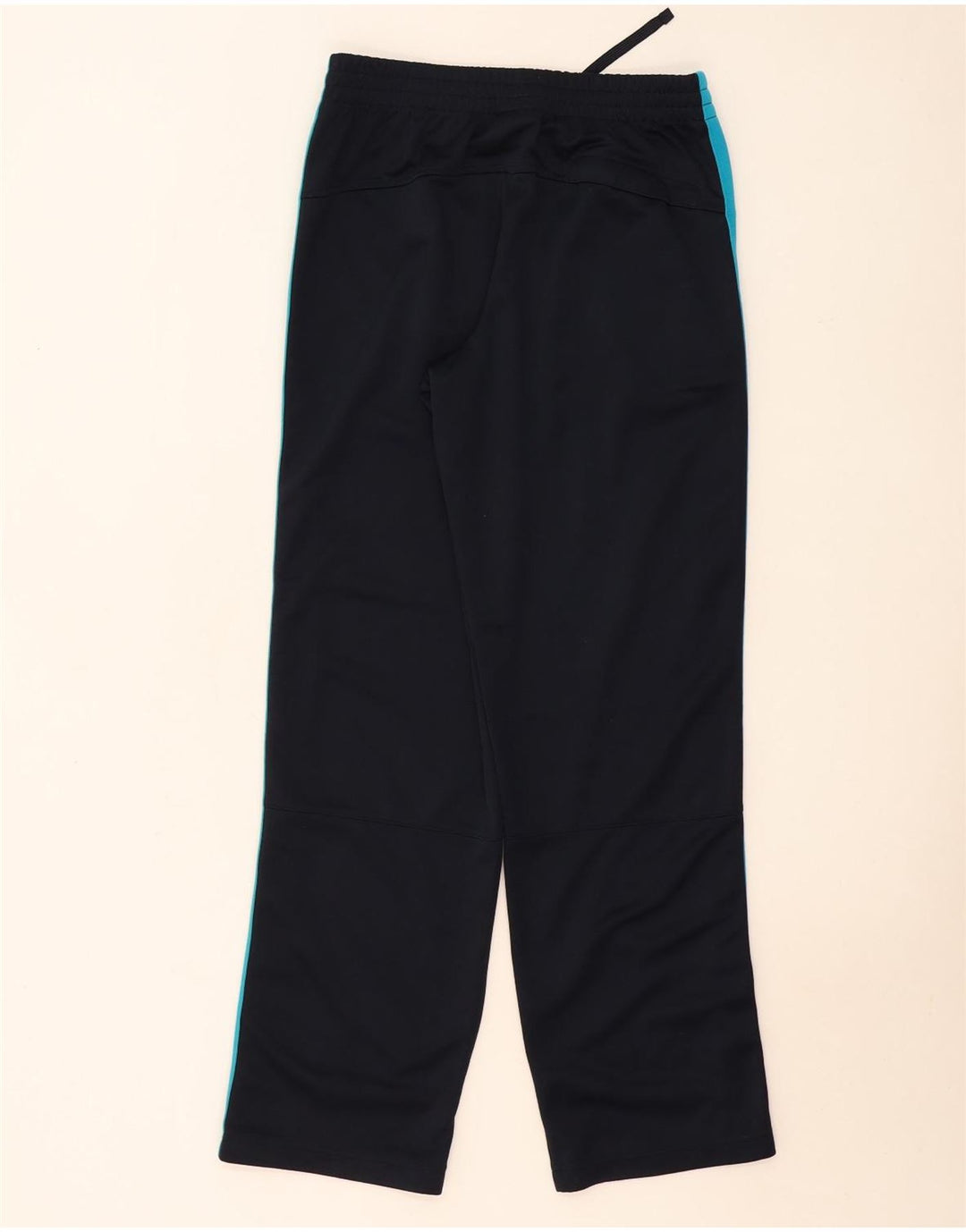 Nike Pantalon de survêtement pour femme UK 10 Small Noir Colourblock Polyester