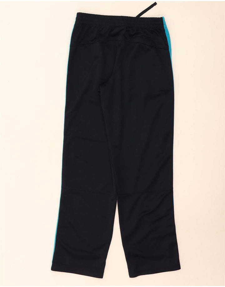Nike Pantalon de survêtement pour femme UK 10 Small Noir Colourblock Polyester