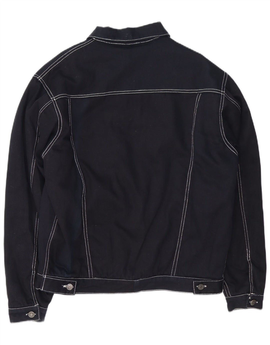 Komodo Veste en jean pour homme UK 40 Large Bleu marine Coton