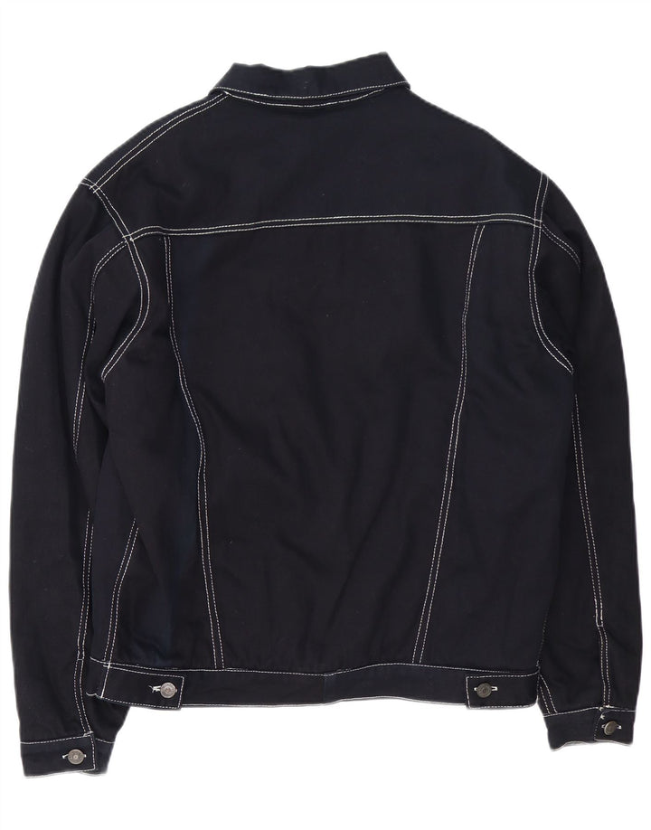 Komodo Veste en jean pour homme UK 40 Large Bleu marine Coton