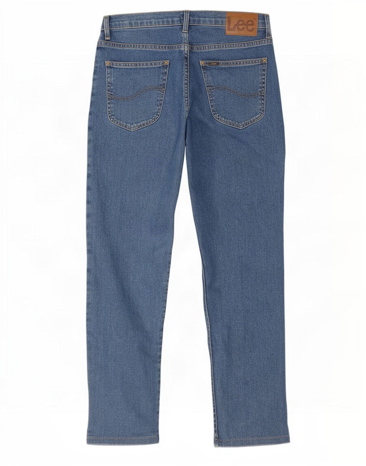 Lee Jean Droit Brooklyn Homme W34 L30 Bleu Coton