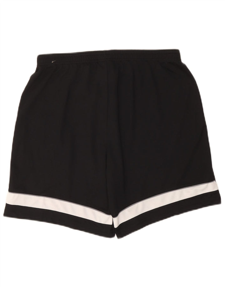 Nike Short de sport Dri Fit pour homme en polyester color block noir moyen